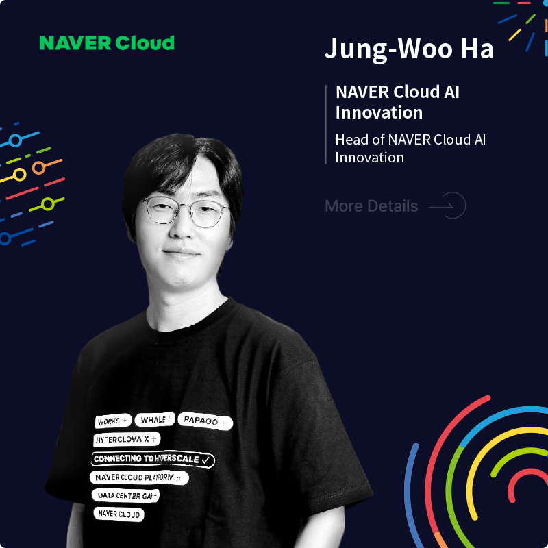NAVER Cloud AI 센터 하정우 센터장
